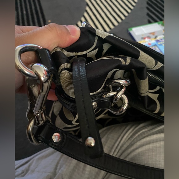 COACH SATCHEL KRISTEN SIGNATURE Monochrome - Picture 5 of 9